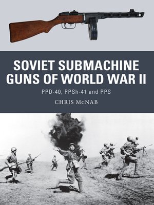 cover image of Soviet Submachine Guns of World War II